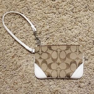 Authentic coach wristlet
